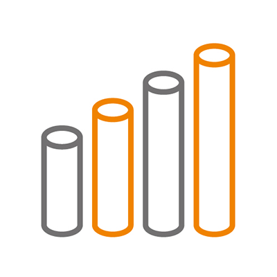 ストック売上高比率のアイコン