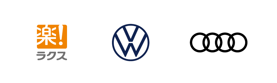 ラクス×VW×アウディロゴ