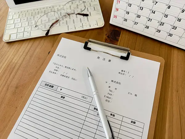 発注書の書き方と作成時の注意点をわかりやすく解説