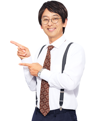 CTAを指さす滝藤賢一の画像