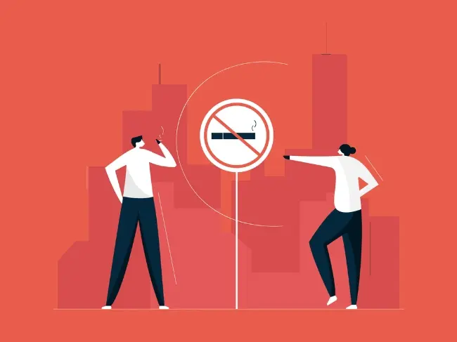 施設での原則禁煙（健康増進法の一部改正）